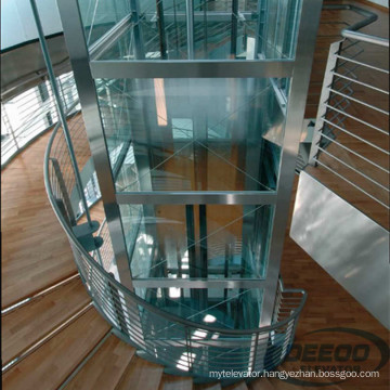 Villa Glass Cheap Hotel Antique Lift Small Passenger Home Elevator